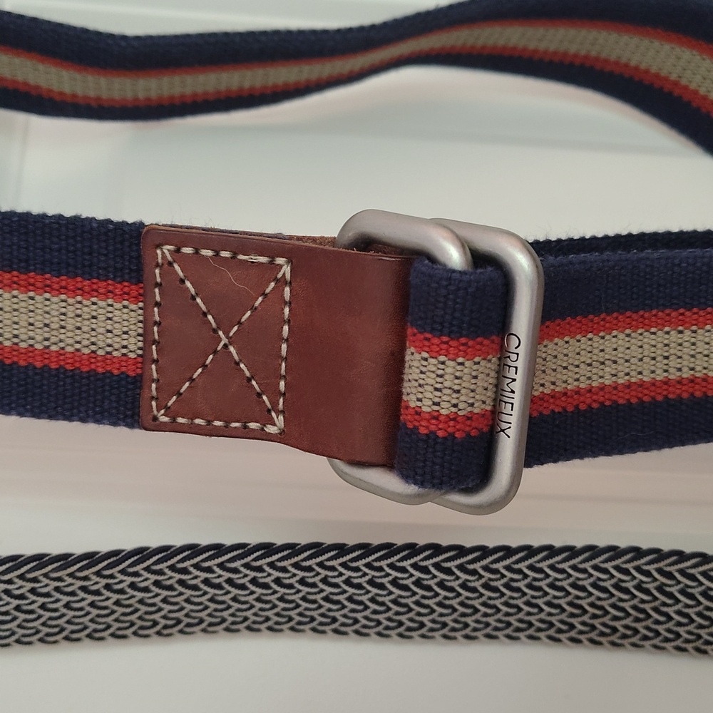 Cremieux Men's Size‎ 38 Set Of 3 Belts - Picture 5 of 13